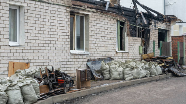Professional Fire Damage Assessment technician working in Gibsonton, FL